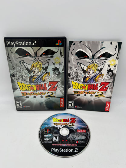 PiXEL-RETRO.COM : SONY PLAYSTATION 2 (PS2) COMPLET CIB BOX MANUAL GAME NTSC DRAGON BALL Z BUDOKAI 2