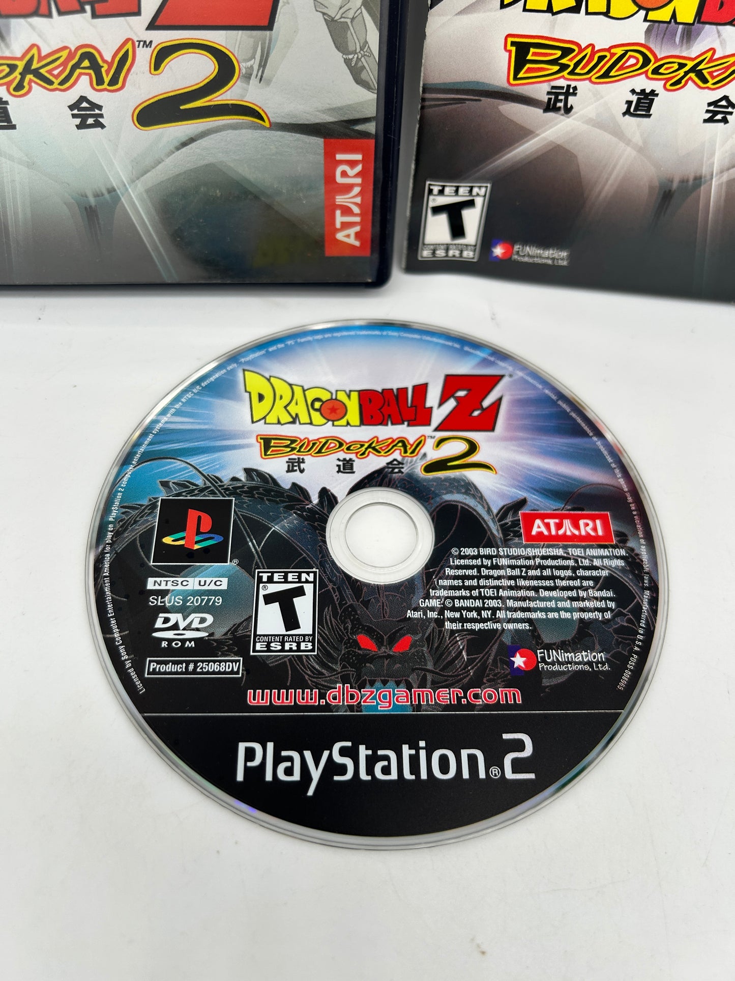 SONY PLAYSTATION 2 [PS2] | DRAGON BALL Z BUDOKAI 2
