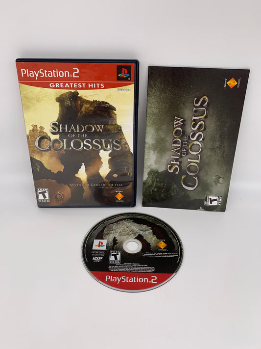 PiXEL-RETRO.COM : SONY PLAYSTATION 2 (PS2) COMPLET CIB BOX MANUAL GAME NTSC SHADOW OF THE COLOSSUS