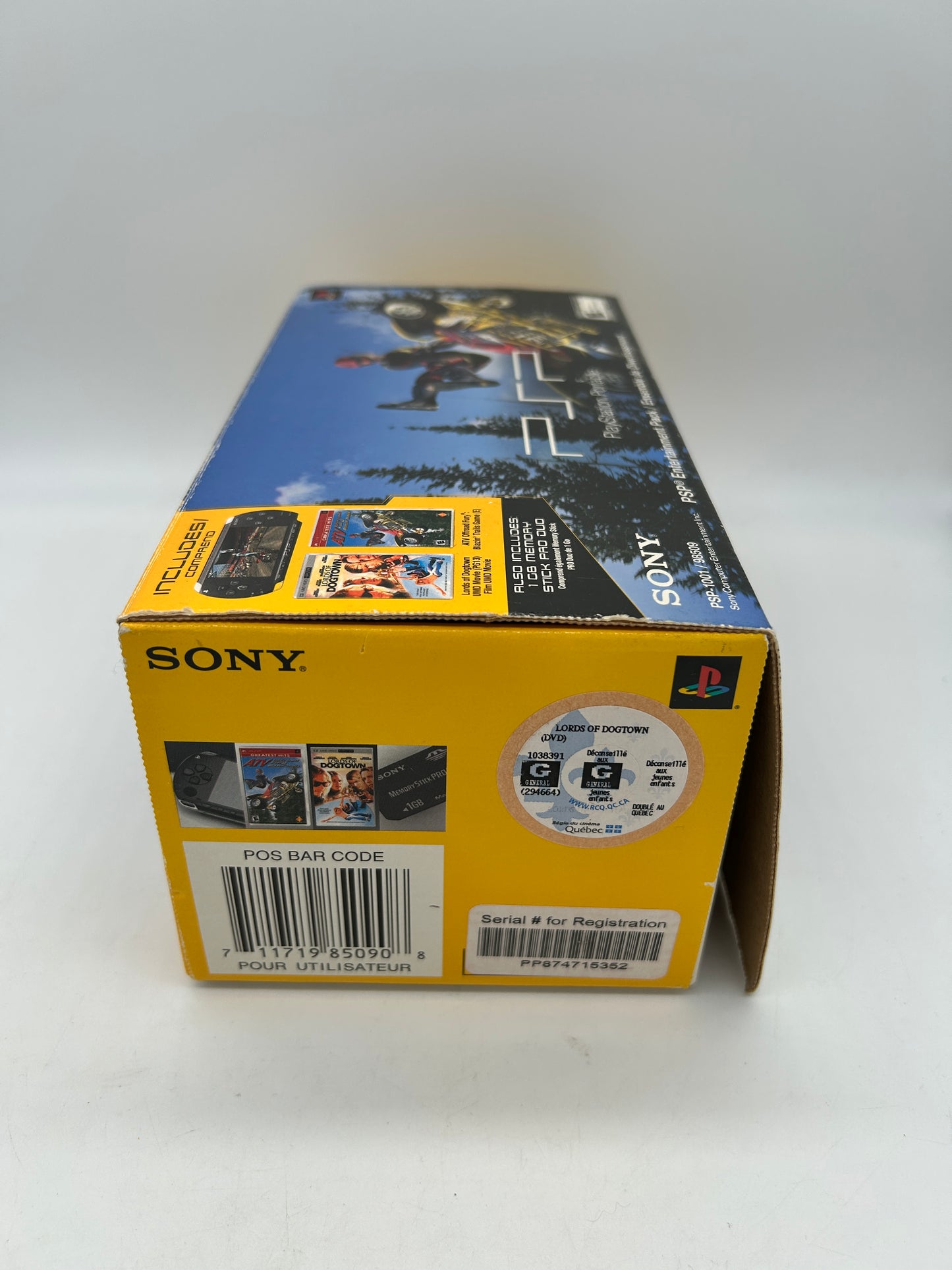 SONY PLAYSTATiON PORTABLE [PSP] CONSOLE | MODEL NOiRE BLACK PSP1001 | ENTERTAiNMENT PACK