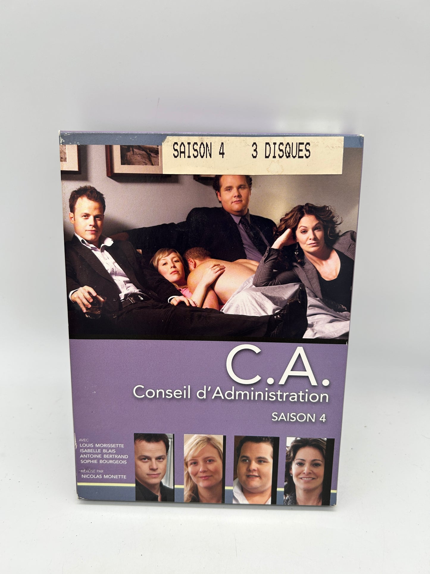 SERiE DVD | CONSEiL D'ADMiNiSTRATiON C.A. SAiSON 4