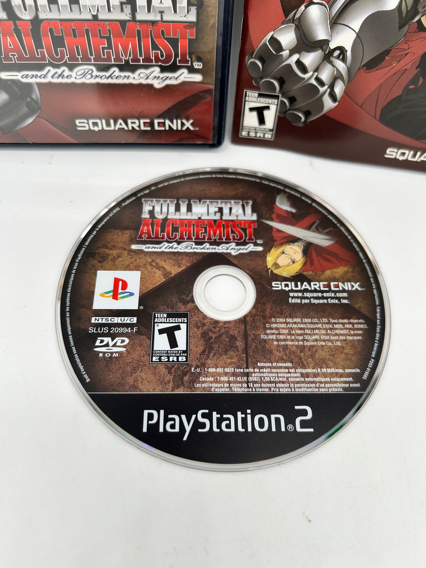 SONY PLAYSTATiON 2 [PS2] | FULLMETAL ALCHEMiST AND THE BROKEN ANGEL