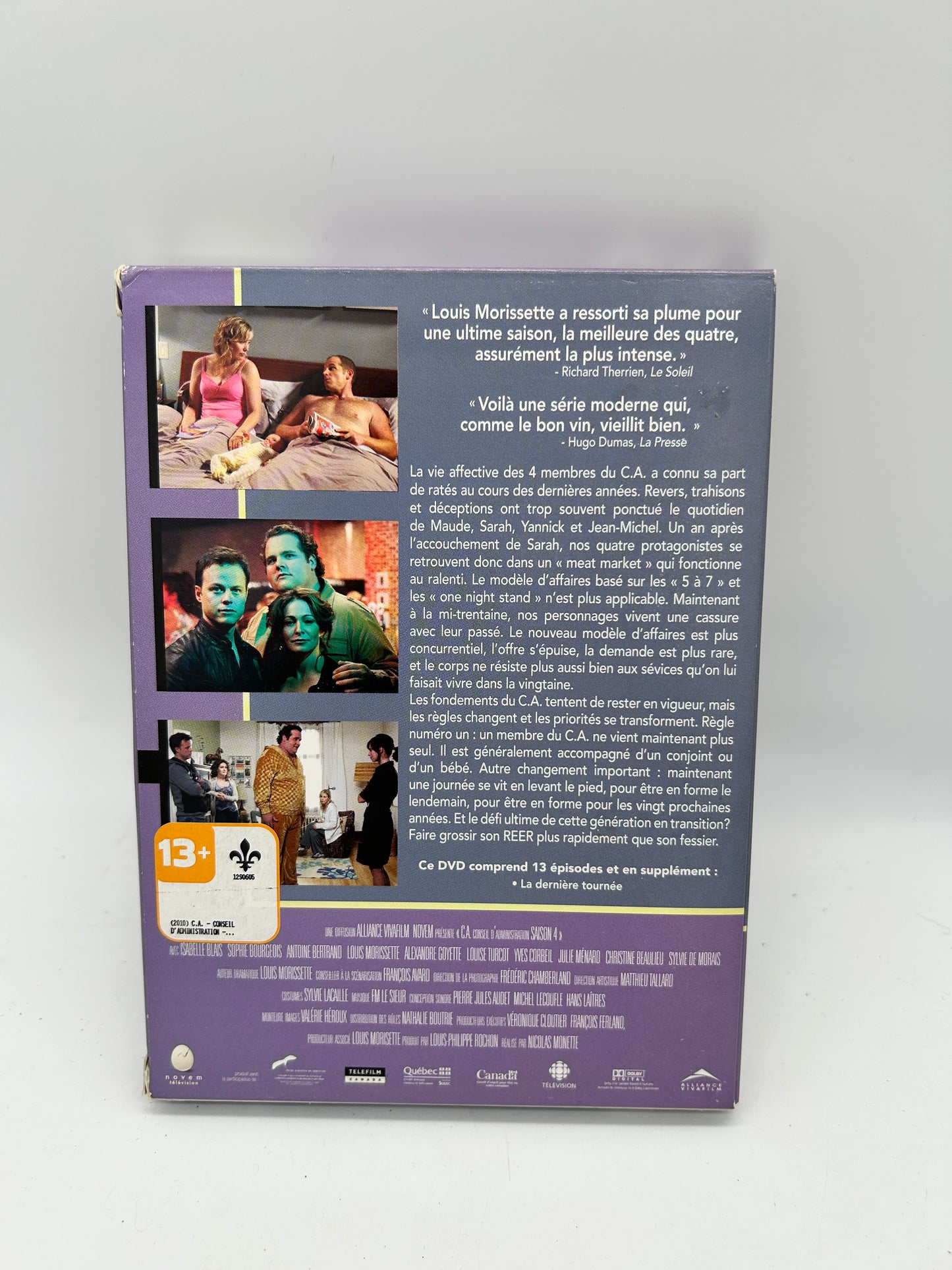 SERiE DVD | CONSEiL D'ADMiNiSTRATiON C.A. SAiSON 4
