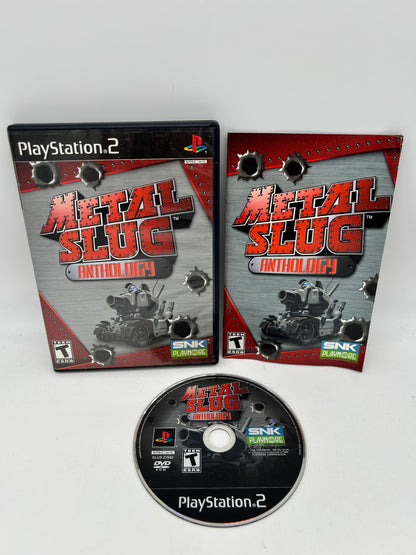 PiXEL-RETRO.COM : SONY PLAYSTATION 2 (PS2) COMPLET CIB BOX MANUAL GAME NTSC METAL SLUG ANTHOLOGY