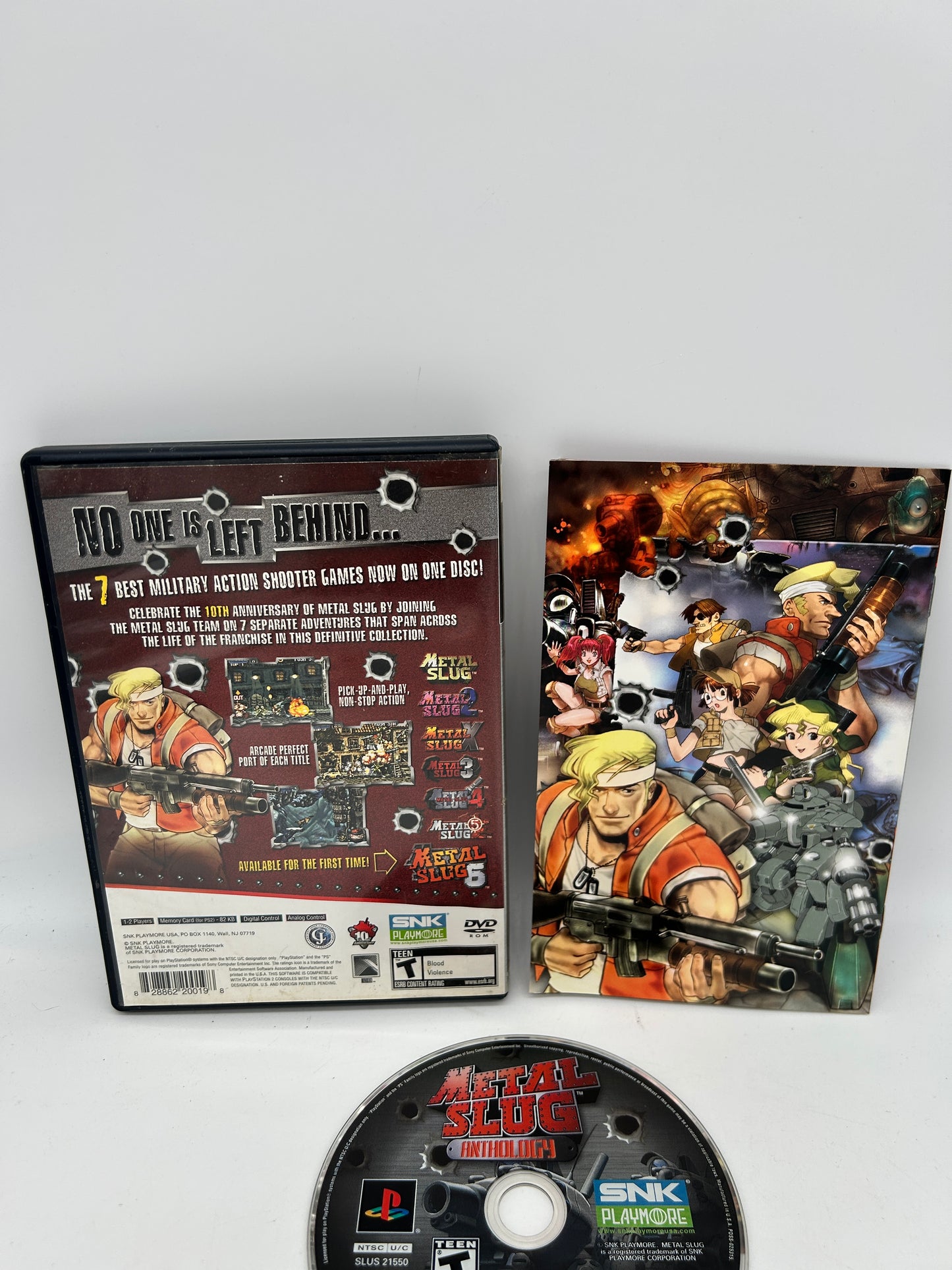 SONY PLAYSTATiON 2 [PS2] | METAL SLUG ANTHOLOGY