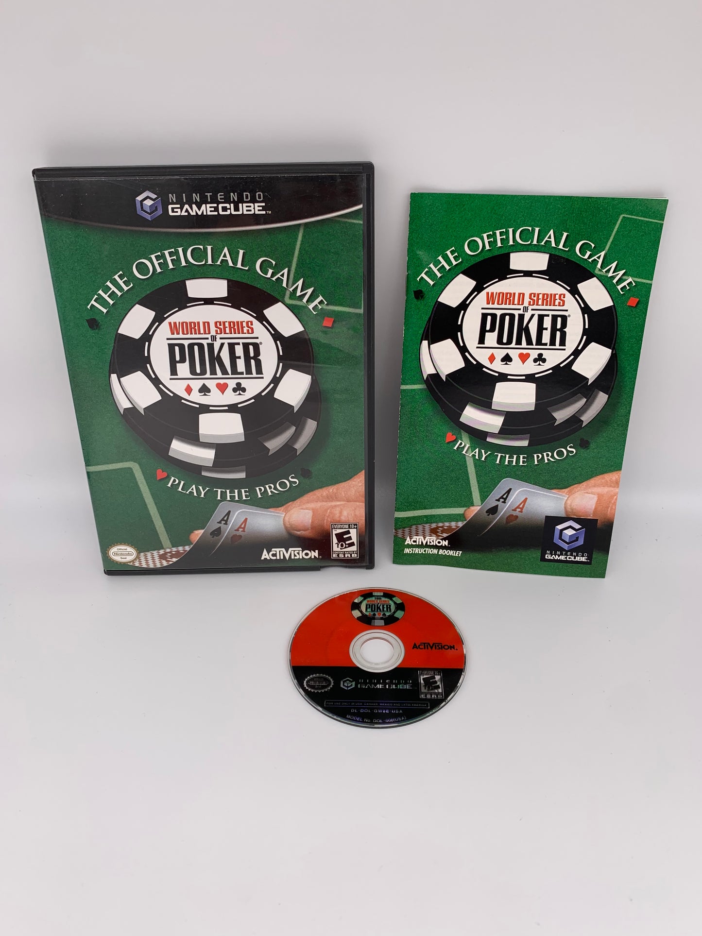 PiXEL-RETRO.COM : NINTENDO GAMECUBE COMPLETE CIB BOX MANUAL GAME NTSC THE OFFICIAL GAME WORLD SERIES POKER PLAY THE PROS