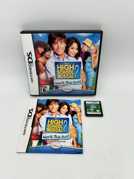PiXEL-RETRO.COM : NINTENDO DS COMPLETE CIB BOX MANUAL GAME NTSC HIGH SCHOOL MUSICAL 2 WORK THIS OUT