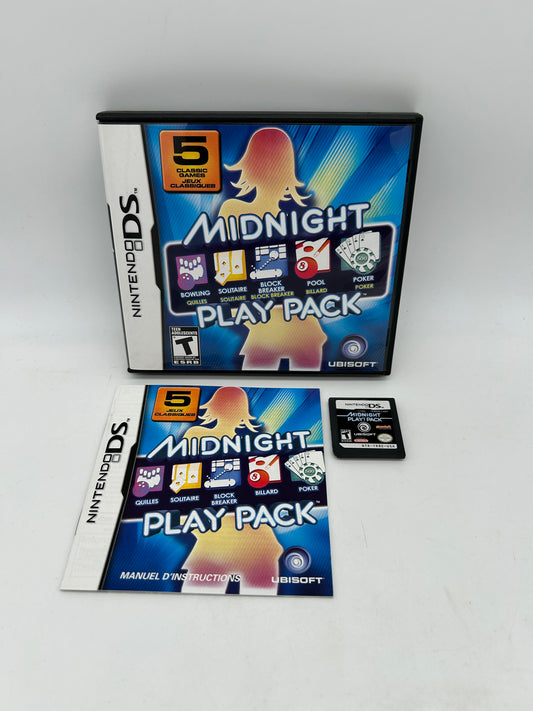 PiXEL-RETRO.COM : NINTENDO DS COMPLETE CIB BOX MANUAL GAME NTSC MIDNIGHT PLAY PACK