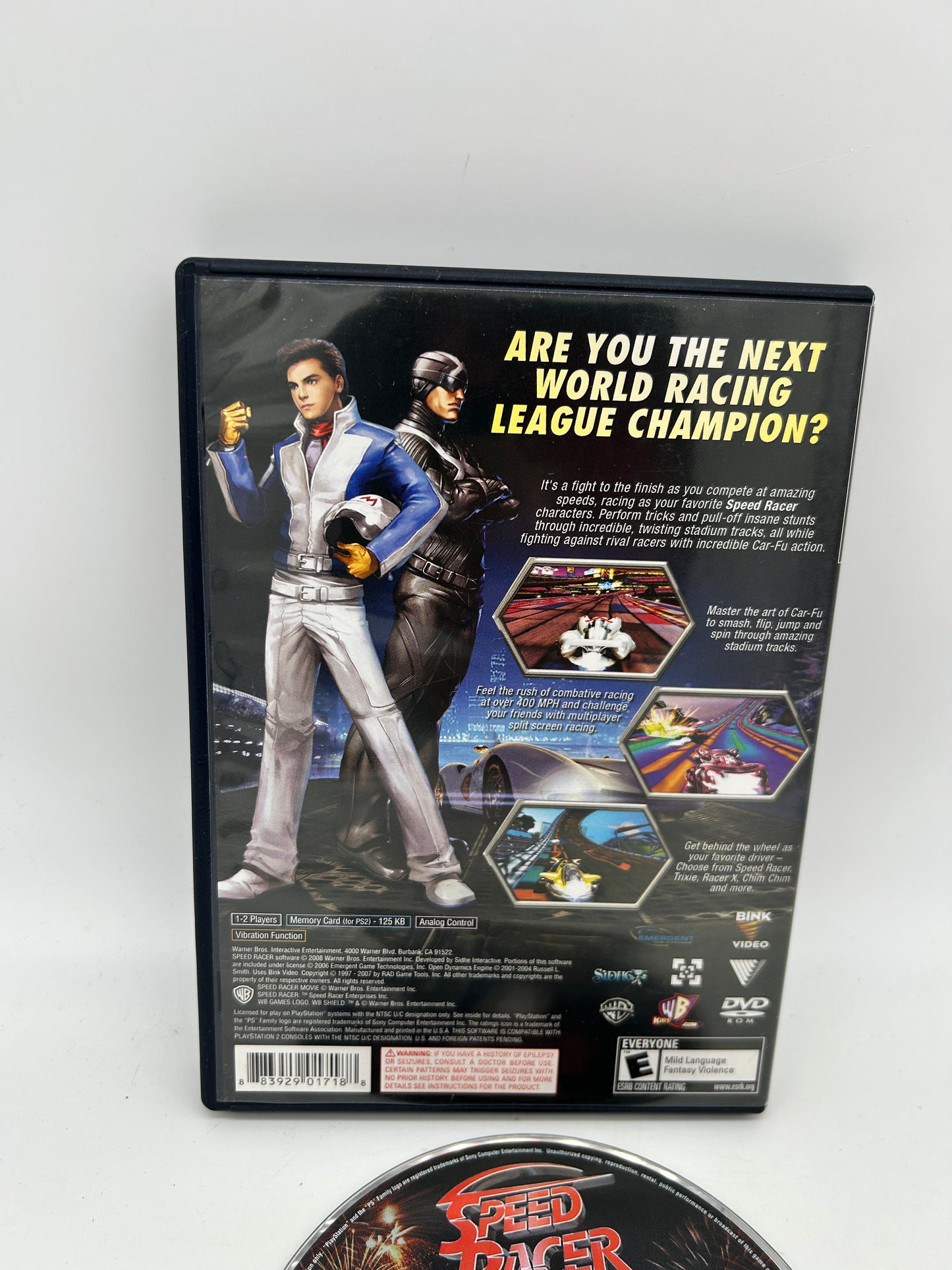 SONY PLAYSTATiON 2 [PS2] | SPEED RACER THE ViDEO GAME