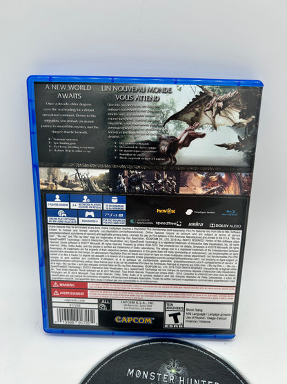SONY PLAYSTATiON 4 [PS4] | MONSTER HUNTER WORLD