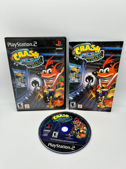 PiXEL-RETRO.COM : SONY PLAYSTATION 2 (PS2) COMPLET CIB BOX MANUAL GAME NTSC CRASH BANDICOOT THE WRATH OF CORTEX