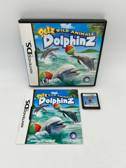 PiXEL-RETRO.COM : NINTENDO DS COMPLETE CIB BOX MANUAL GAME NTSC PETZ WILD ANIMALS DOLPHINZ