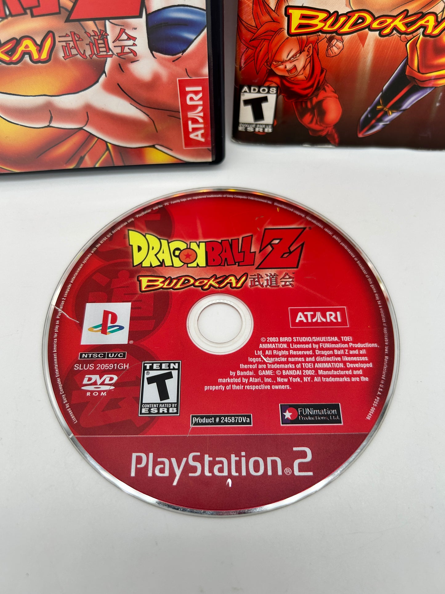 SONY PLAYSTATiON 2 [PS2] | DRAGON BALL Z BUDOKAi | GREATEST HiTS