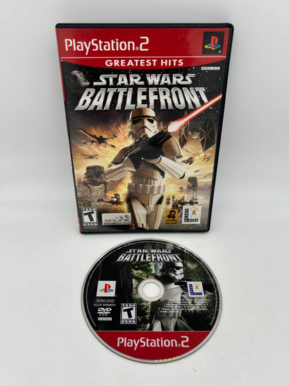 PiXEL-RETRO.COM : SONY PLAYSTATION 2 (PS2) COMPLET CIB BOX MANUAL GAME NTSC STAR WARS BATTLEFRONT 