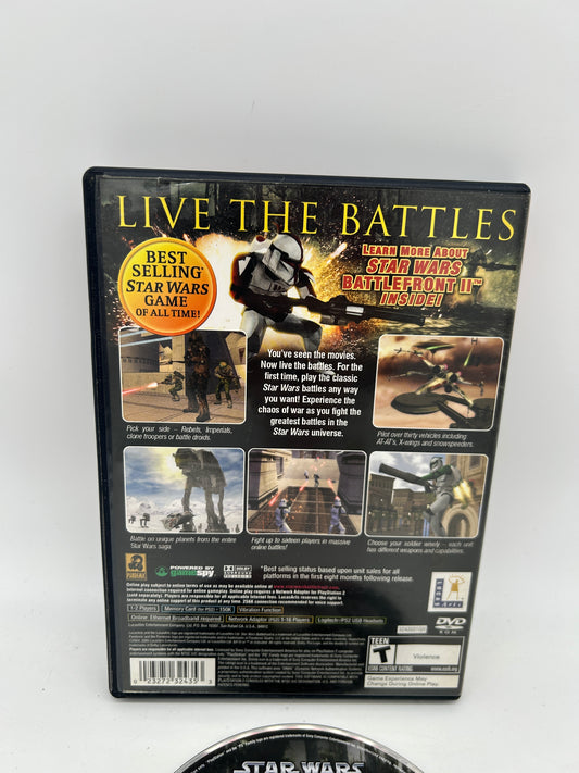 SONY PLAYSTATiON 2 [PS2] | STAR WARS BATTLEFRONT | GREATEST HiTS