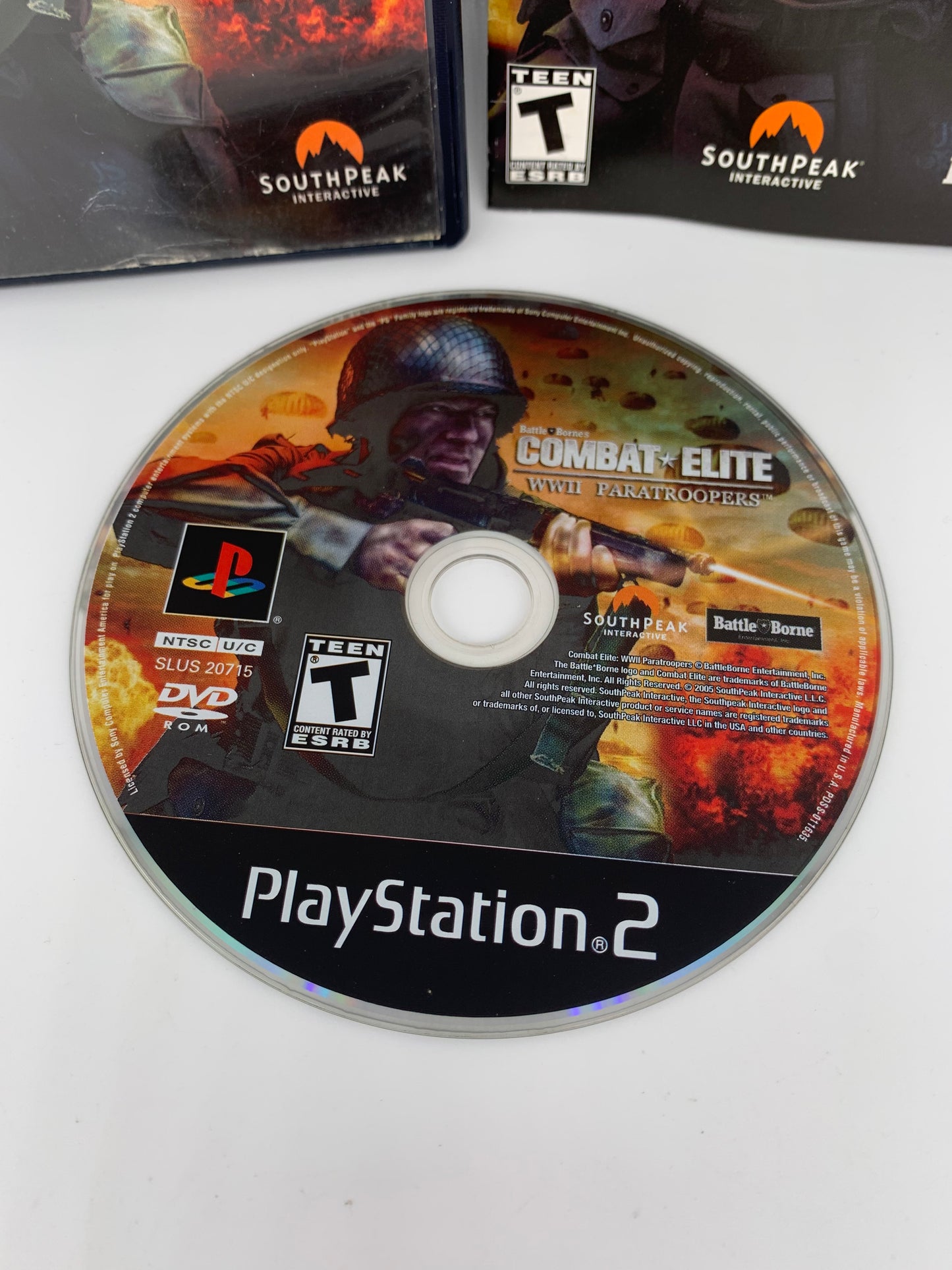 SONY PLAYSTATiON 2 [PS2] | COMBAT ELiTE WWI PARATROOPERS