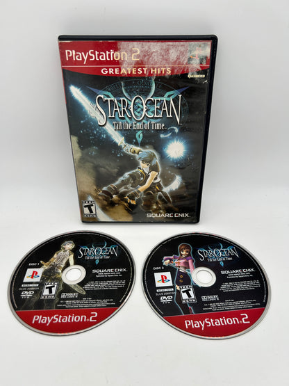 PiXEL-RETRO.COM : SONY PLAYSTATION 2 (PS2) COMPLET CIB BOX MANUAL GAME NTSC STAR OCEAN TILL THE END OF TIME