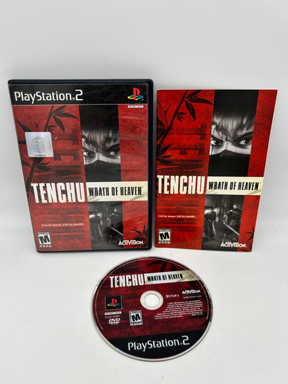 PiXEL-RETRO.COM : SONY PLAYSTATION 2 (PS2) COMPLET CIB BOX MANUAL GAME NTSC TENCHU WRATH OF HEAVEN
