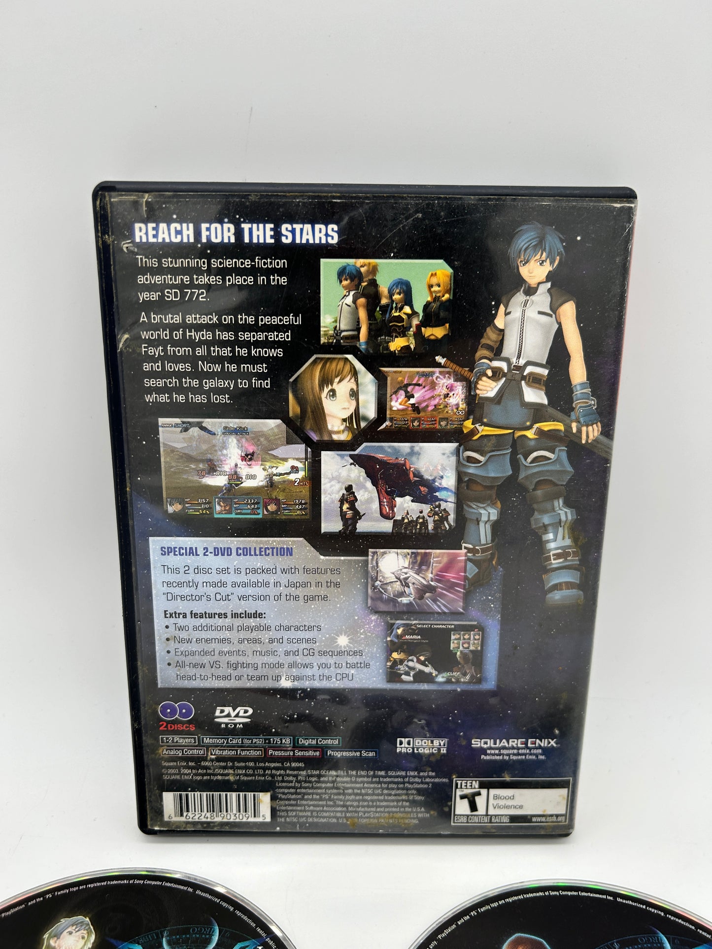 SONY PLAYSTATiON 2 [PS2] | STAR OCEAN TiLL THE END OF TIME | GREATEST HiTS