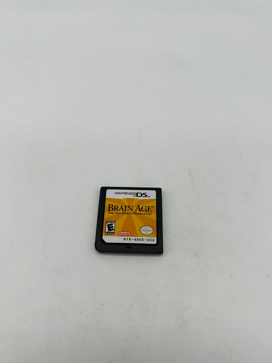 PiXEL-RETRO.COM : NINTENDO DS (DS) COMPLETE CIB BOX MANUAL GAME NTSC brain age