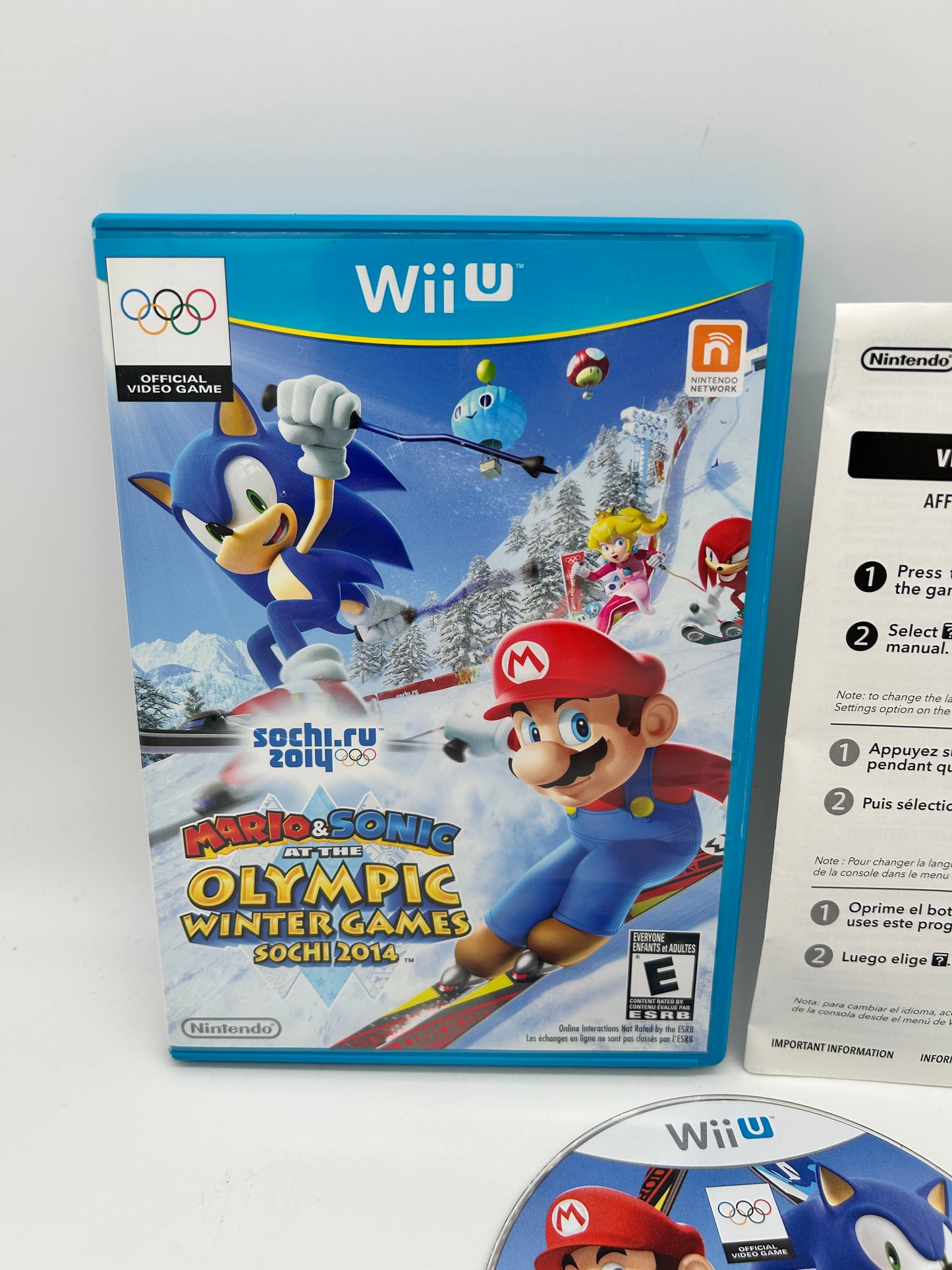 NiNTENDO Wii U | MARiO &amp; SONiC AT THE OLYMPiC WiNTER GAMES SOCHI 2014