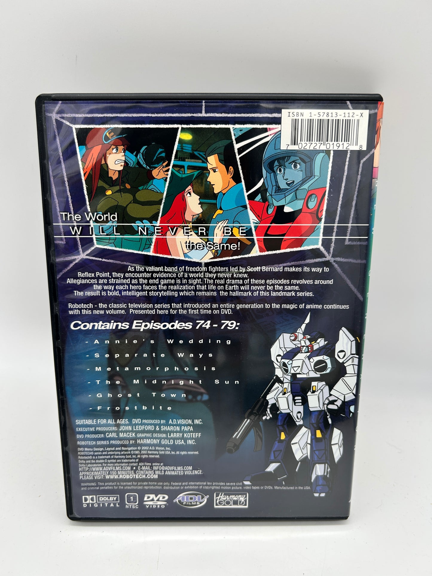 FiLM DVD | ROBOTECH NEW GENERATiON GENESiS
