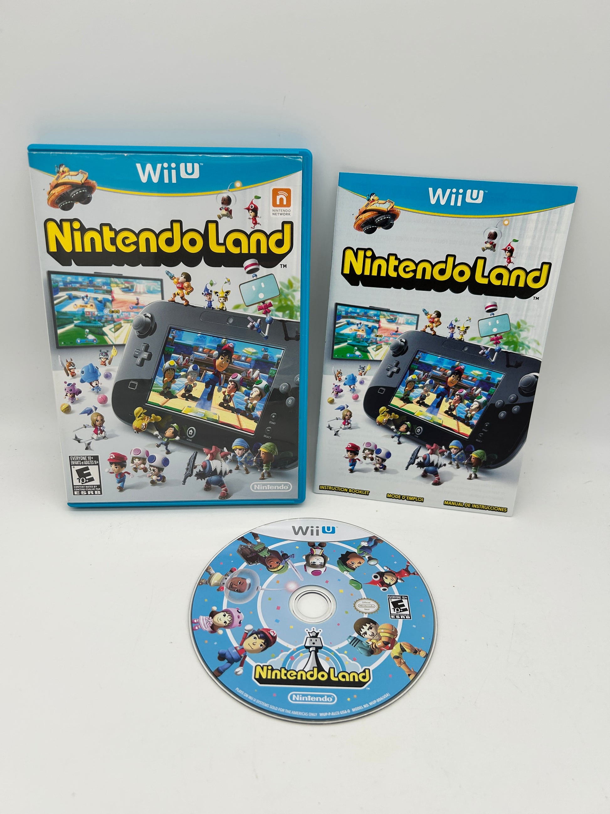PiXEL-RETRO.COM : NINTENDO WII U COMPLET CIB BOX MANUAL GAME NTSC NINTENDO LAND