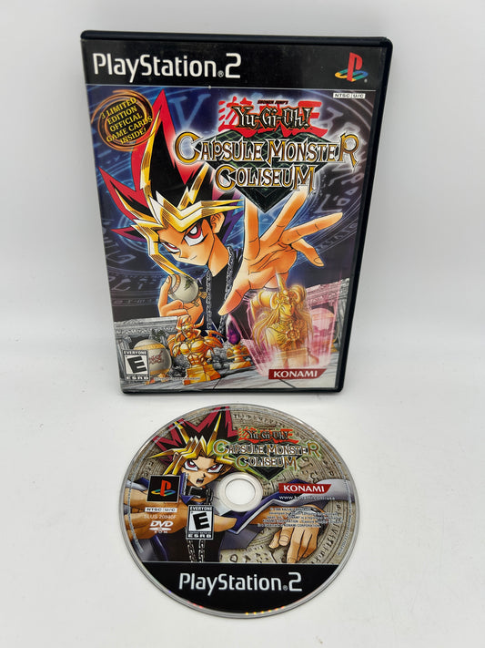 PiXEL-RETRO.COM : SONY PLAYSTATION 2 (PS2) COMPLET CIB BOX MANUAL GAME NTSC YU-GI-OH CAPSULE MONSTER COLISEUM