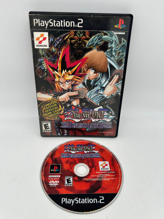 PiXEL-RETRO.COM : SONY PLAYSTATION 2 (PS2) COMPLET CIB BOX MANUAL GAME NTSC YU-GI-OH THE DUELISTS OF THE ROSES