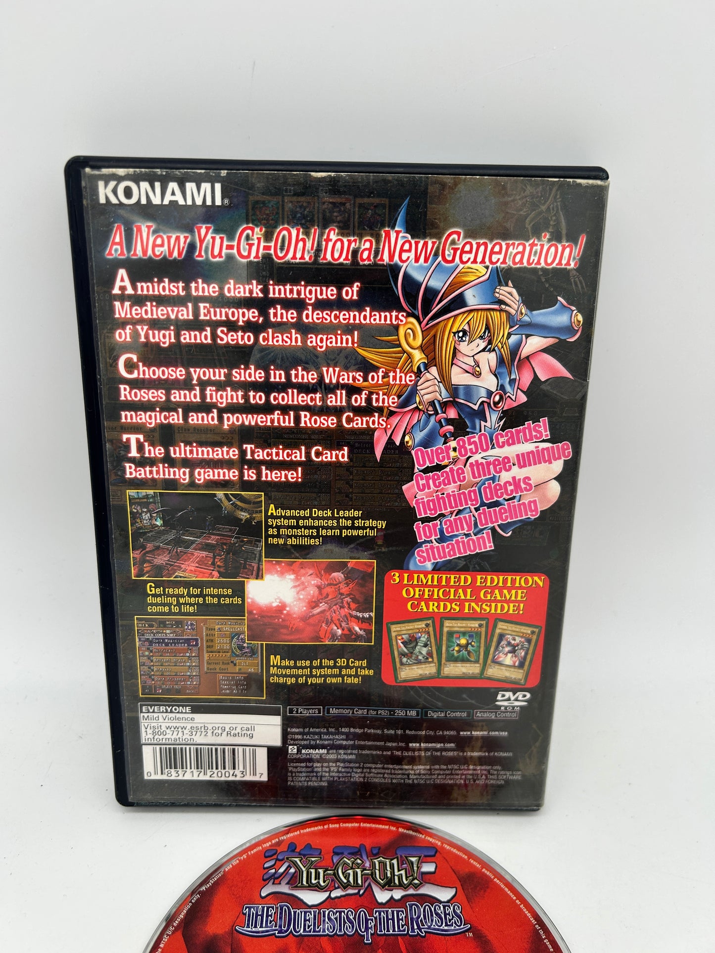 SONY PLAYSTATION 2 [PS2] | YU-GI-OH! THE DUELISTS OF THE ROSES