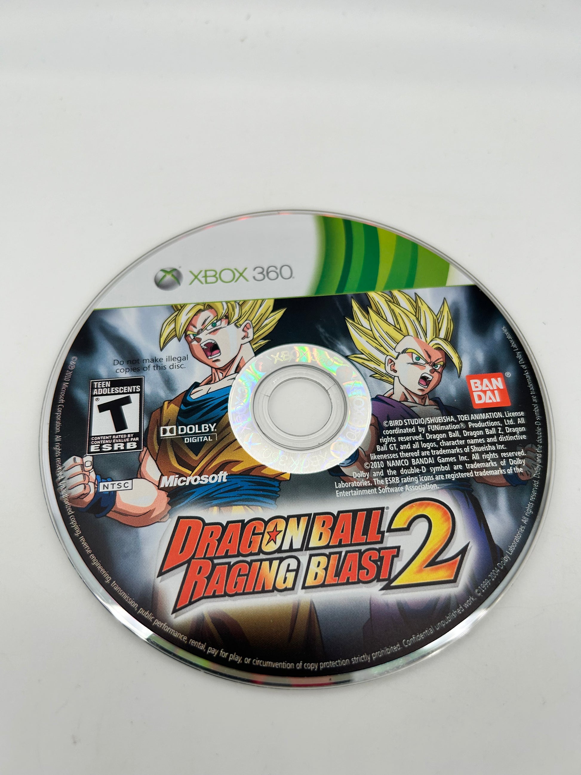 PiXEL-RETRO.COM : MICROSOFT XBOX 360 COMPLETE CIB BOX MANUAL GAME NTSC DRAGON BALL RAGING BLAST 2