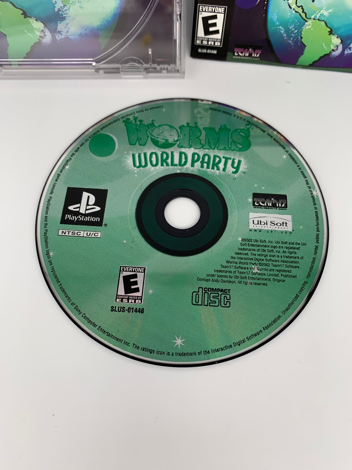 SONY PLAYSTATiON [PS1] | WORMS WORLD PARTY