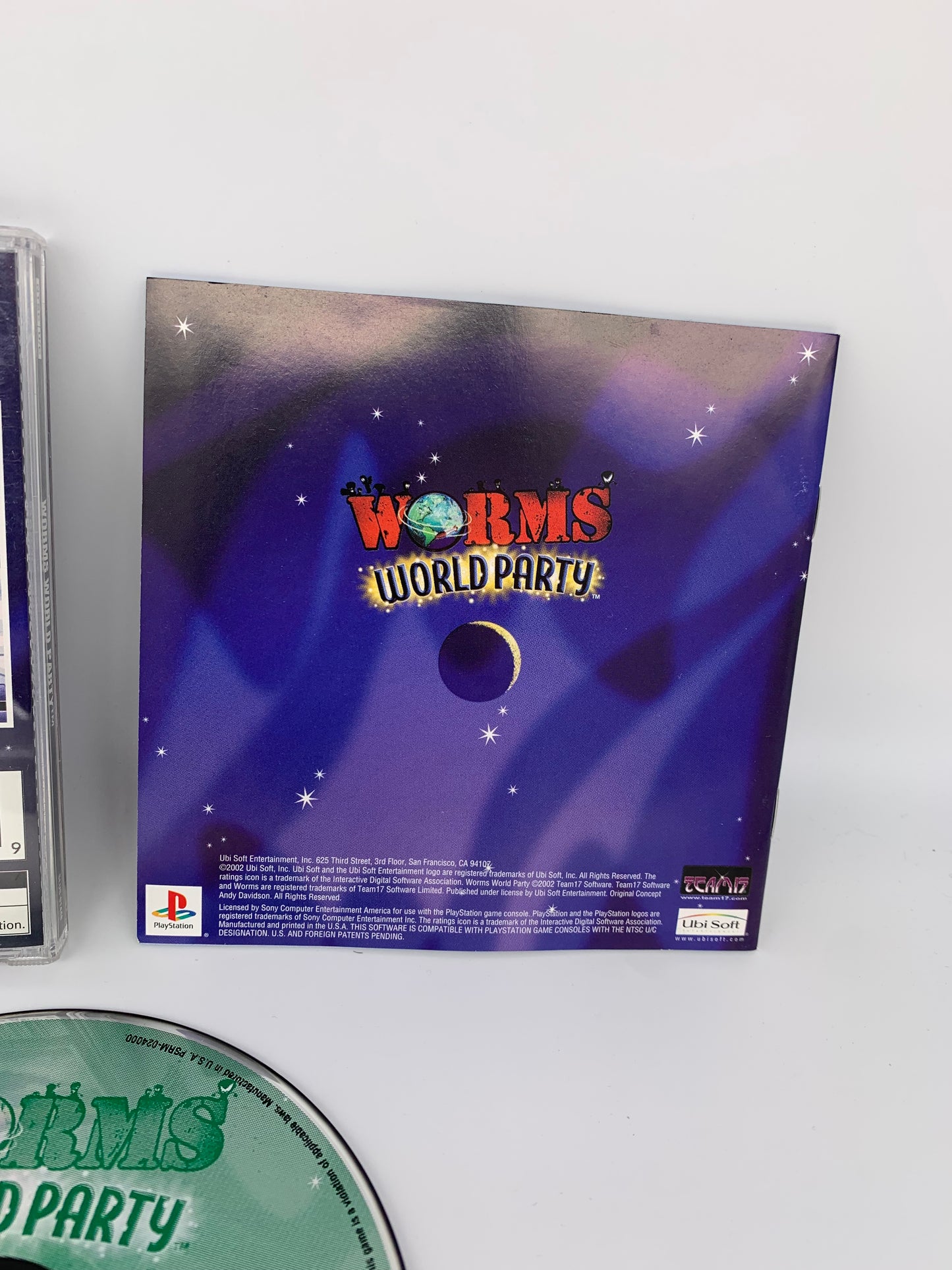 SONY PLAYSTATiON [PS1] | WORMS WORLD PARTY