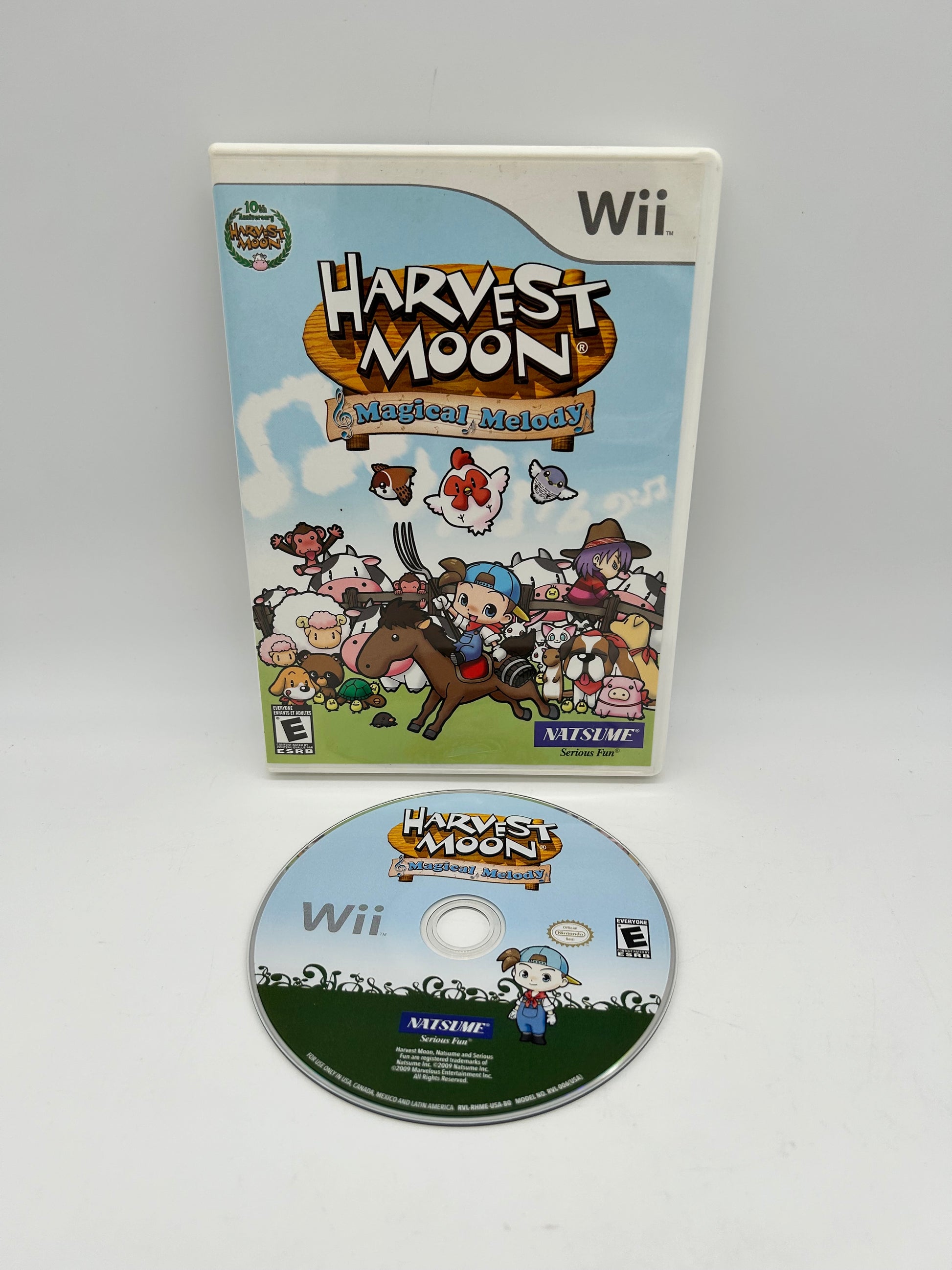 PiXEL-RETRO.COM : NINTENDO WII COMPLET CIB BOX MANUAL GAME NTSC HARVEST MOON MAGICAL MELODY