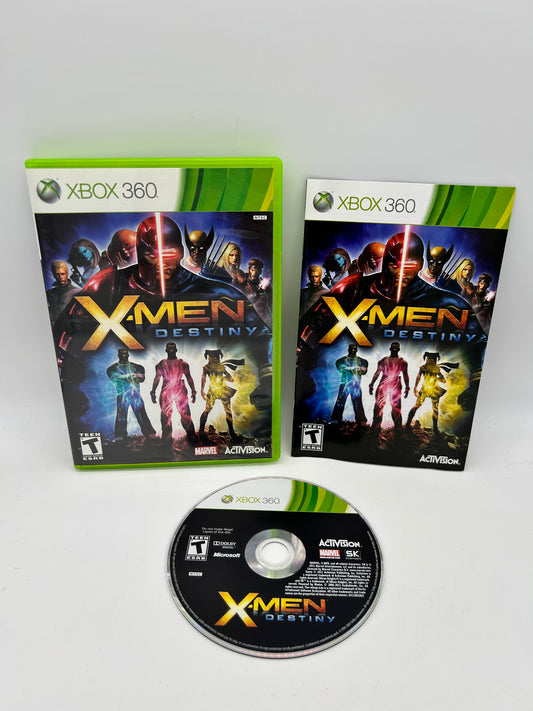 PiXEL-RETRO.COM : MICROSOFT XBOX 360 COMPLETE CIB BOX MANUAL GAME NTSC X-MEN DESTINY