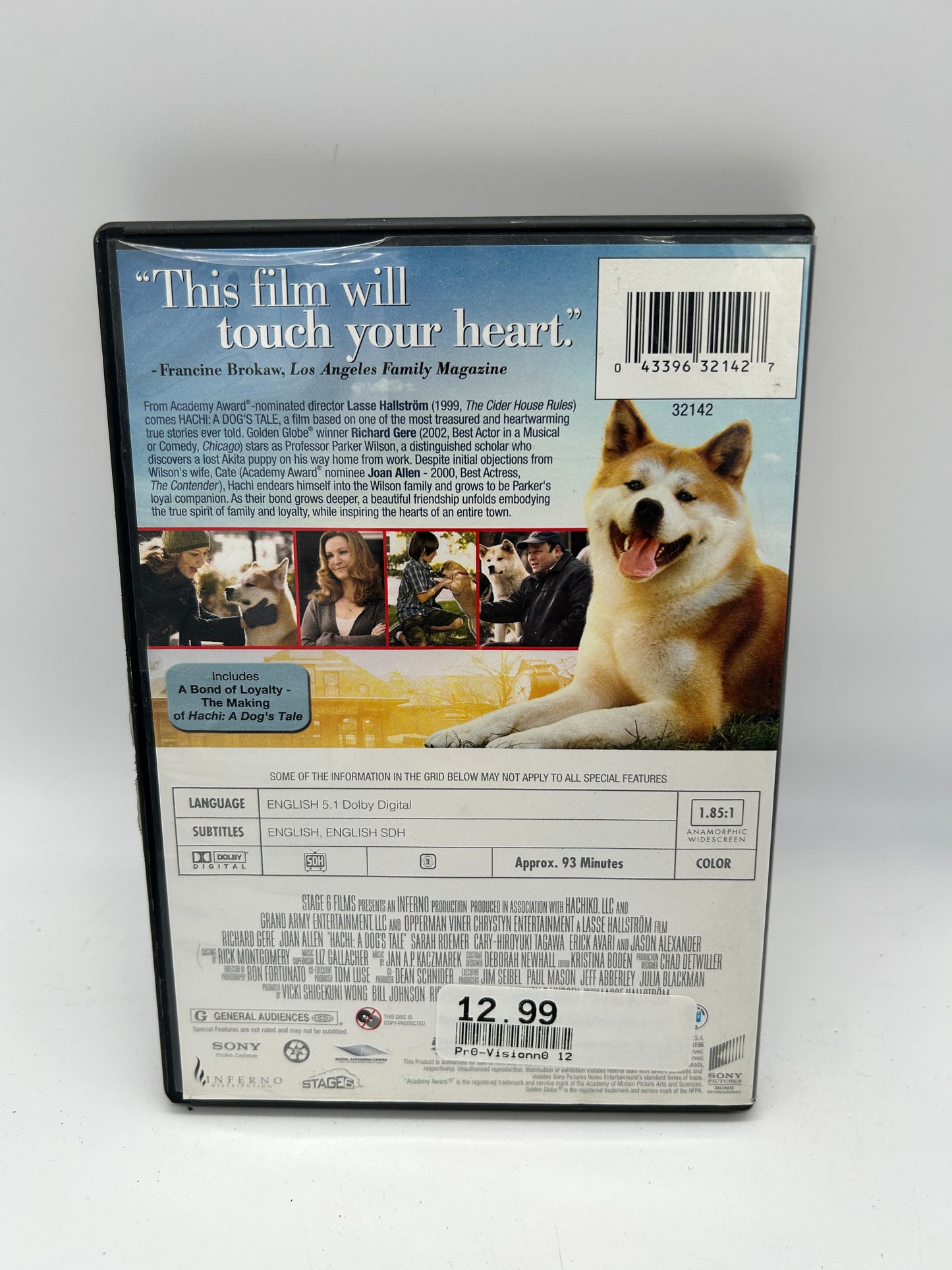 FiLM DVD | HACHi A DOGS TALE