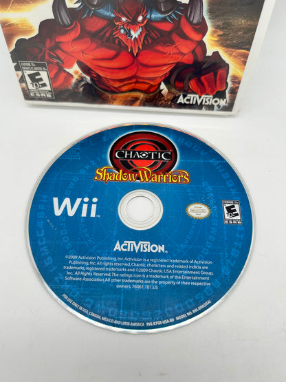 NiNTENDO Wii | CHAOTiC SHADOW WARRiORS