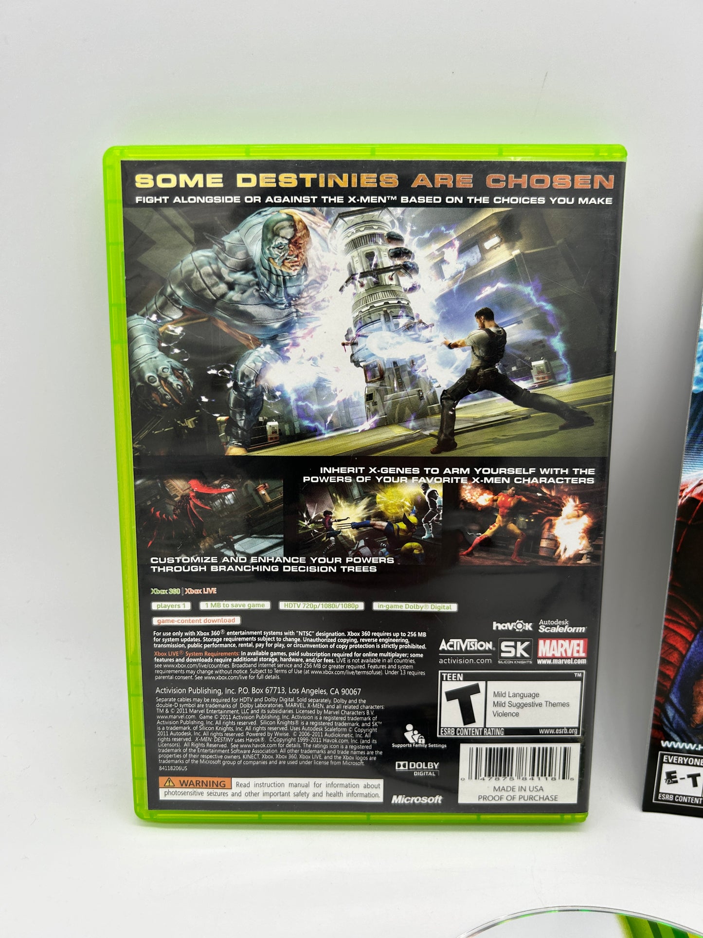 Microsoft XBOX 360 | X-MEN DESTINY