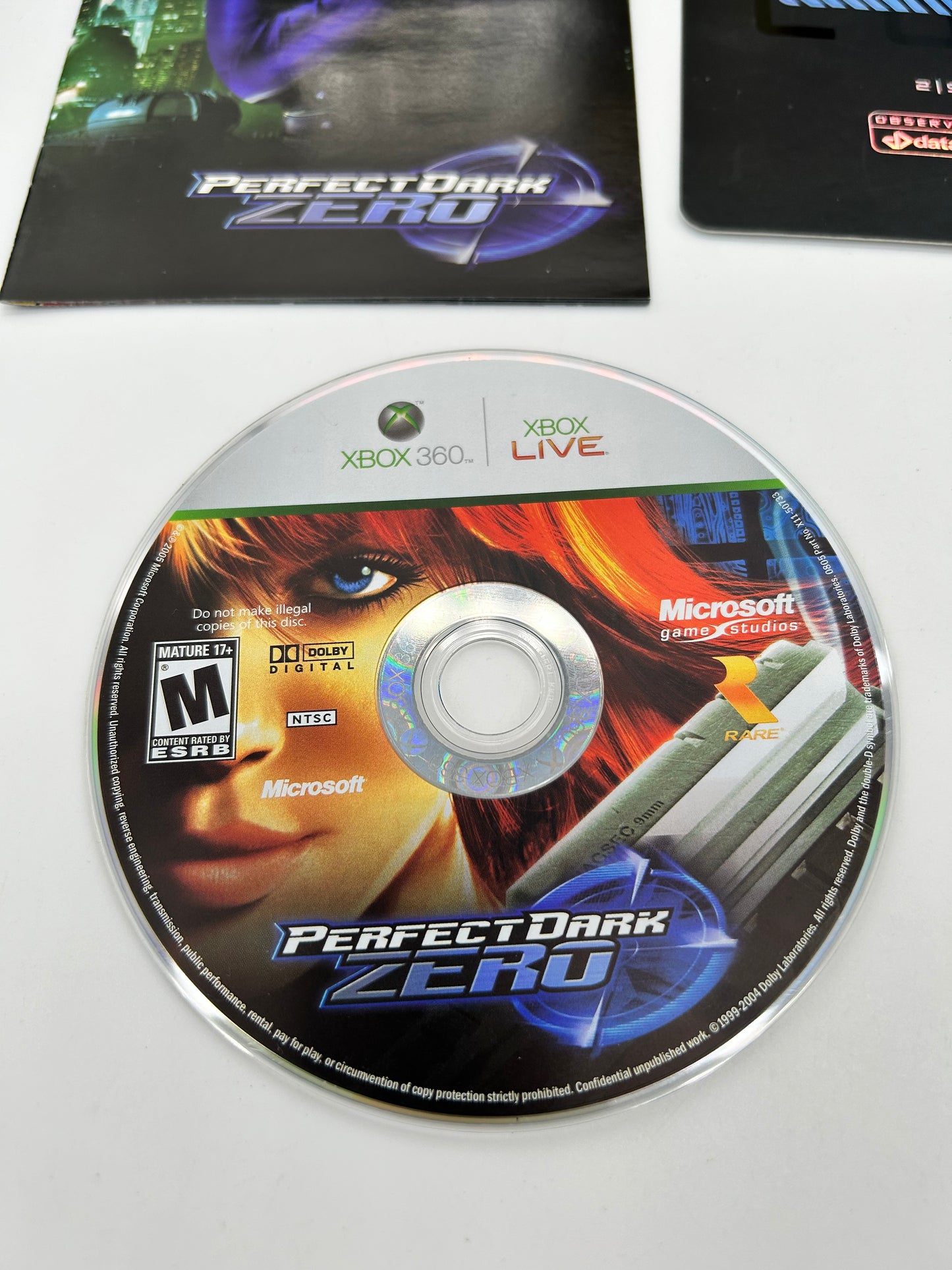 Microsoft XBOX 360 | PERFECT DARK ZERO | COLLECTORS EDiTiON