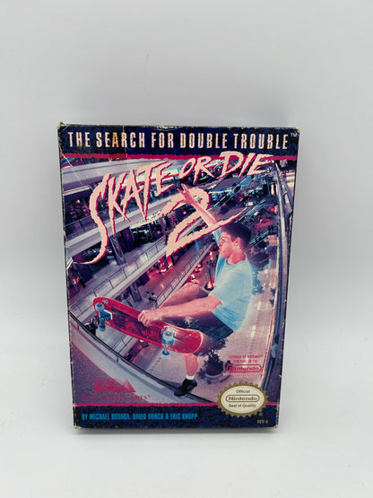 NiNTENDO [NES] ORiGiNAL | SKATE OR DiE 2