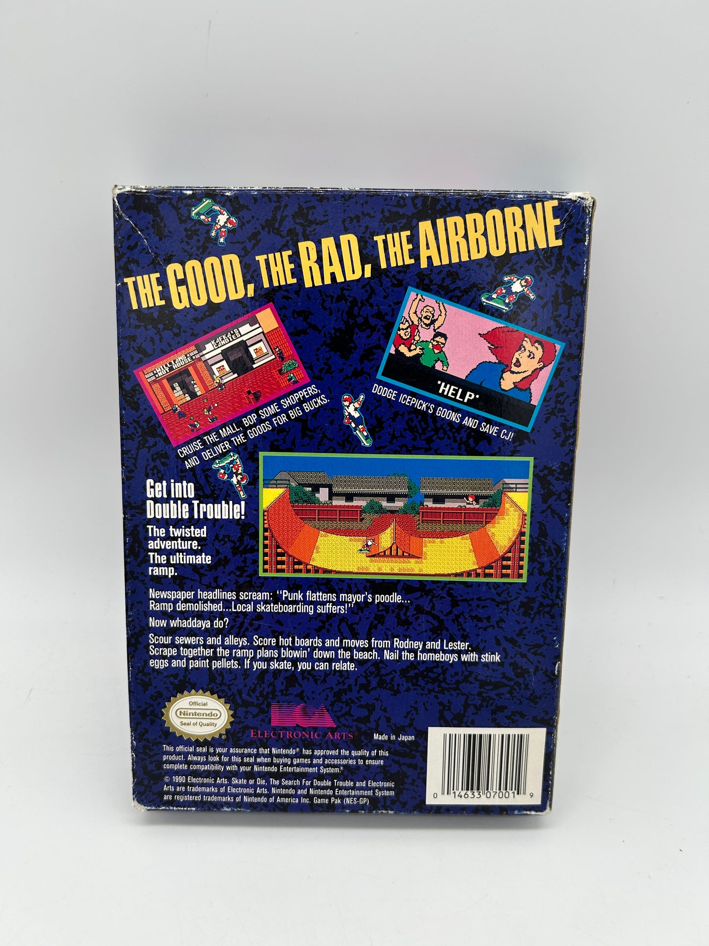 NiNTENDO [NES] ORiGiNAL | SKATE OR DiE 2