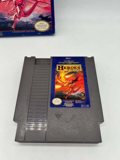 NiNTENDO [NES] ORiGiNAL | ADVANCED DUNGEONS &amp; DRAGONS HEROES OF THE LANCE