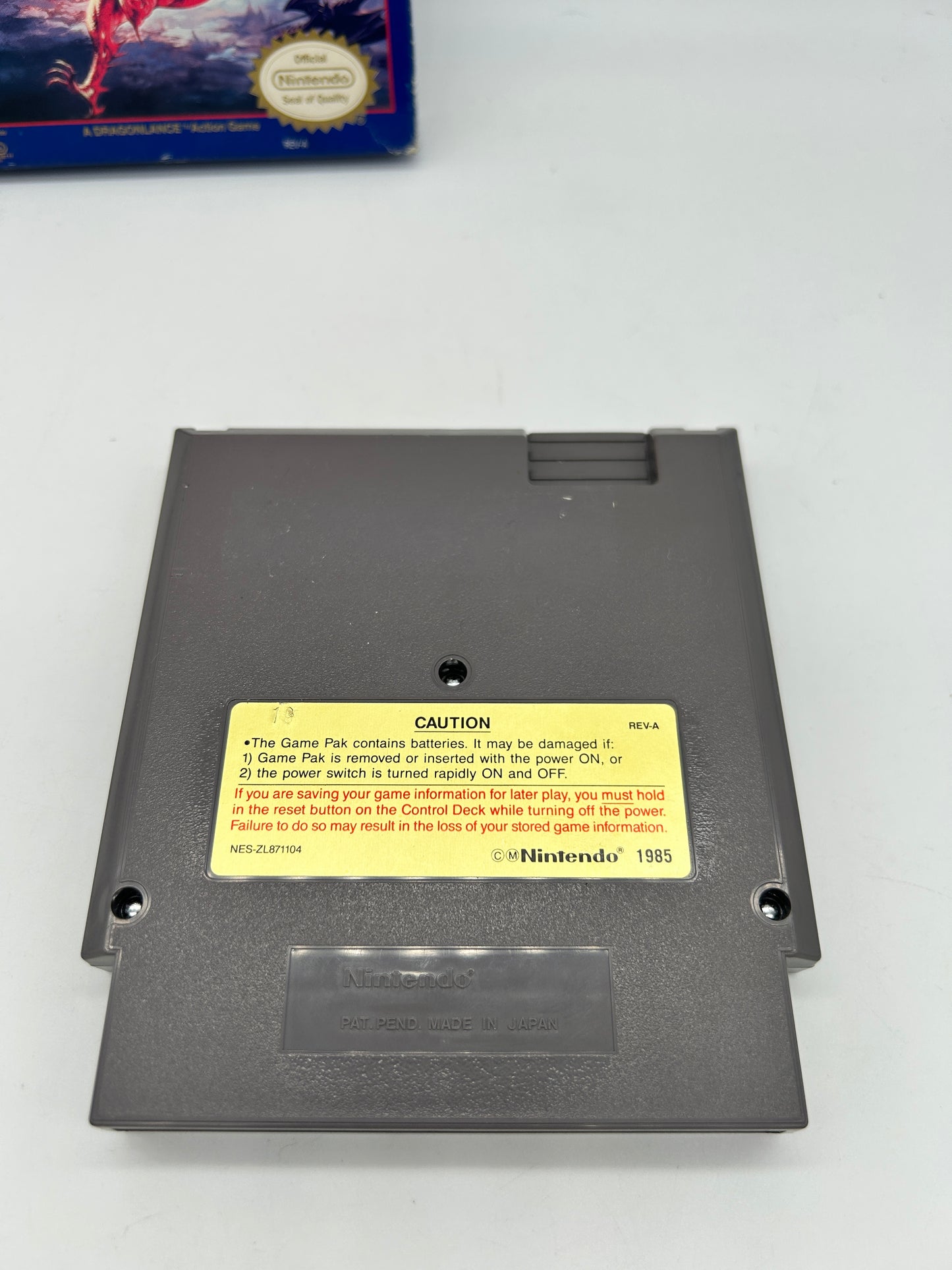 NiNTENDO [NES] ORiGiNAL | ADVANCED DUNGEONS &amp; DRAGONS HEROES OF THE LANCE