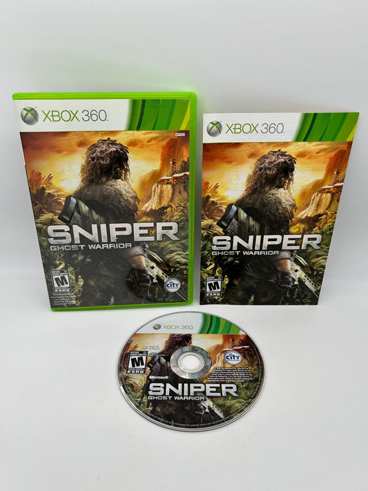 PiXEL-RETRO.COM : MICROSOFT XBOX 360 COMPLETE CIB BOX MANUAL GAME NTSC SNIPER GHOST WARRIOR