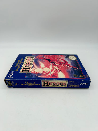 NiNTENDO [NES] ORiGiNAL | ADVANCED DUNGEONS &amp; DRAGONS HEROES OF THE LANCE
