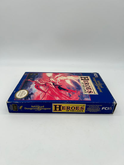 NiNTENDO [NES] ORiGiNAL | ADVANCED DUNGEONS &amp; DRAGONS HEROES OF THE LANCE