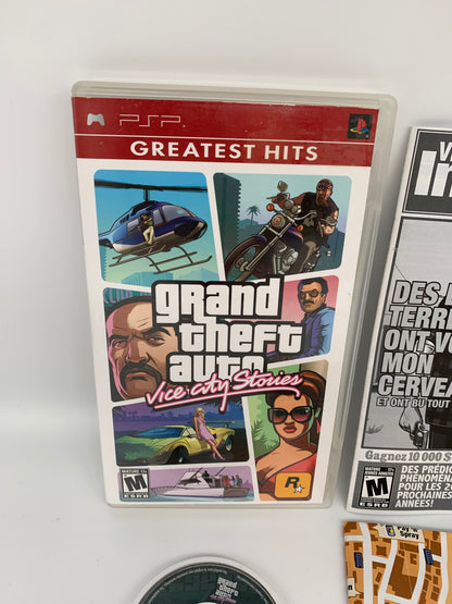 SONY PLAYSTATiON PORTABLE [PSP] | GRAND THEFT AUTO ViCE CiTY STORiES | GREATEST HiTS