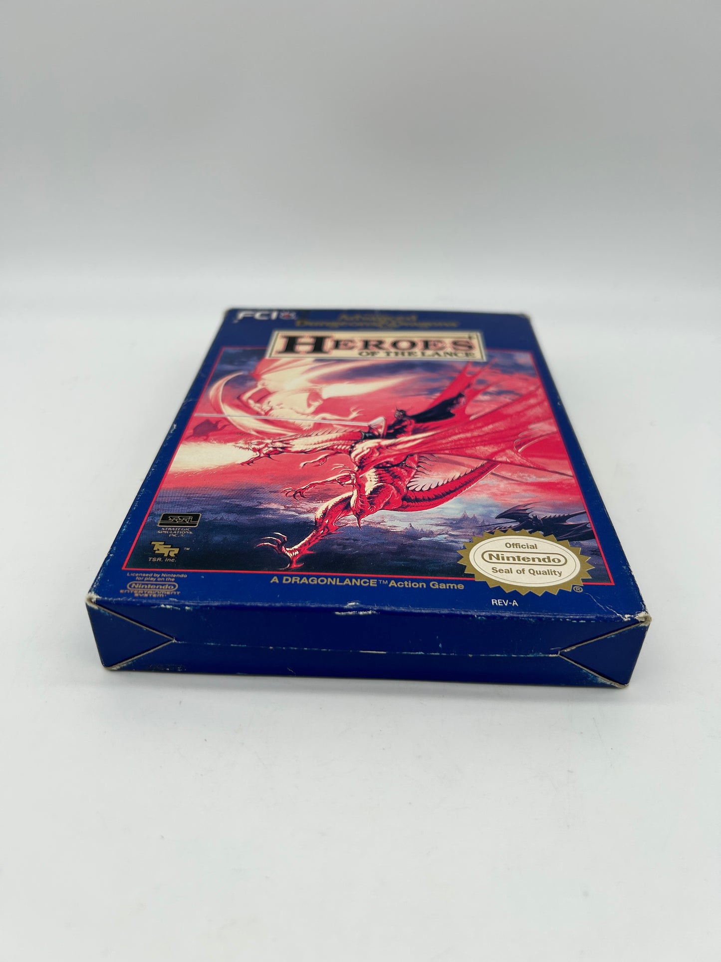 NiNTENDO [NES] ORiGiNAL | ADVANCED DUNGEONS &amp; DRAGONS HEROES OF THE LANCE