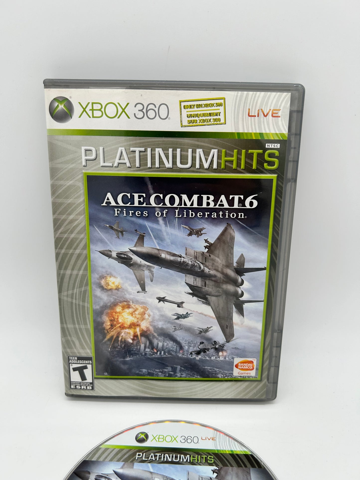 MiCROSOFT XBOX 360 | ACE COMBAT 6 FiRES OF LiBERATiON | PLATiNUM HiTS