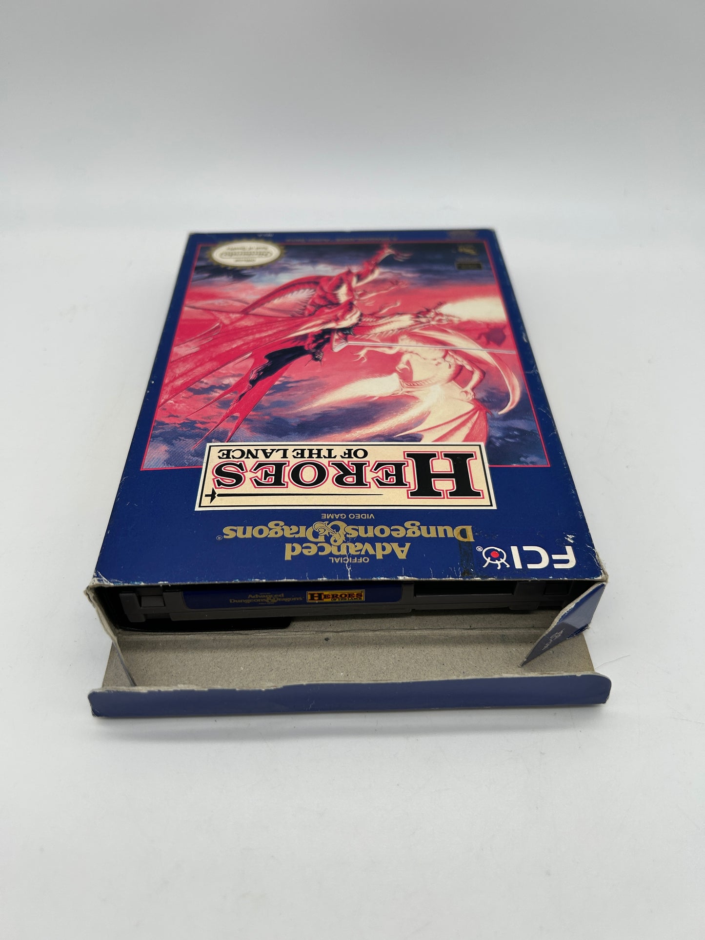 NiNTENDO [NES] ORiGiNAL | ADVANCED DUNGEONS &amp; DRAGONS HEROES OF THE LANCE